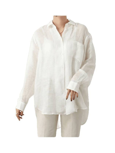 Women's Brandt Shirt Ivory - THE ROW - BALAAN 1