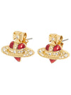 Vivienne Westwood of shape embellished earrings - VIVIENNE WESTWOOD - BALAAN 3