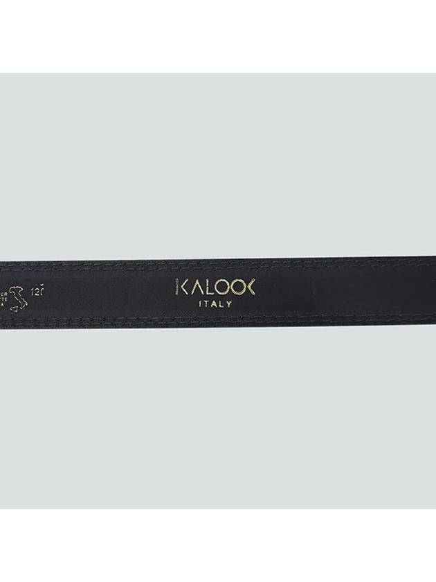 ITALY Denim & Golf Vest Coordination Men's Leather Belt ABE104 - IKALOOOK - BALAAN 6