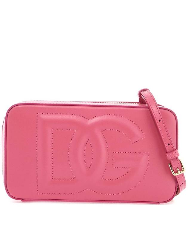 logo leather cross bag pink - DOLCE&GABBANA - BALAAN 2