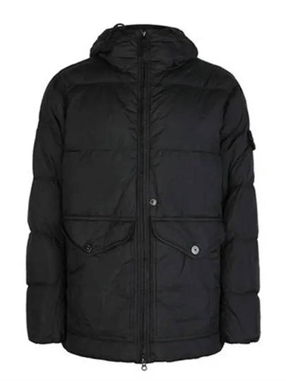 Crinkle Reps Re-Nylon Down Padding Black - STONE ISLAND - BALAAN 2