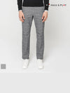 Men s glen check brushed pants HD3MPT005 BK - HOLIC&PLAY - BALAAN 1