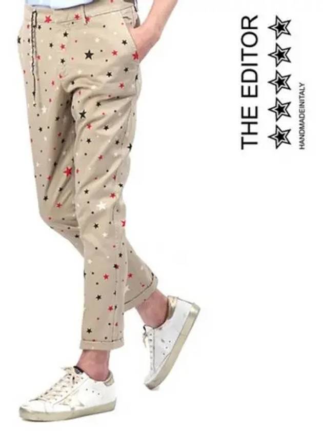 Editor 3370 1 5433 23 Star pattern 9 4 pants 270221 - THE EDITOR - BALAAN 1