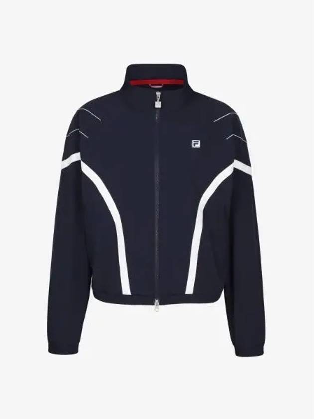 CASA Tennis Curved Windbreaker FS2JKG3351FINA - FILA - BALAAN 1