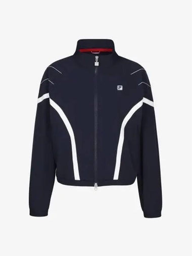 CASA Tennis Curved Windbreaker FS2JKG3351FINA - FILA - BALAAN 1