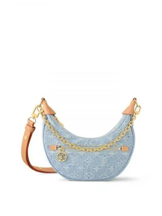 Loop Monogram Shoulder Bag Sky Blue - LOUIS VUITTON - BALAAN 2