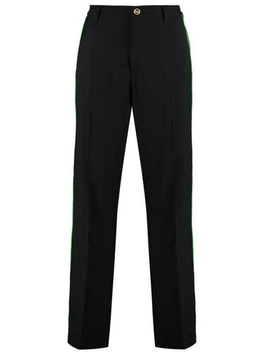 straight pants 10081131A06179 1B000 black - VERSACE - BALAAN 1