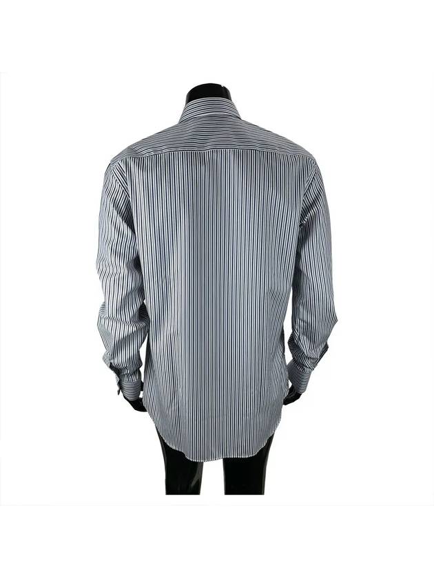 Striped Long Sleeve Shirt - PRADA - BALAAN 4