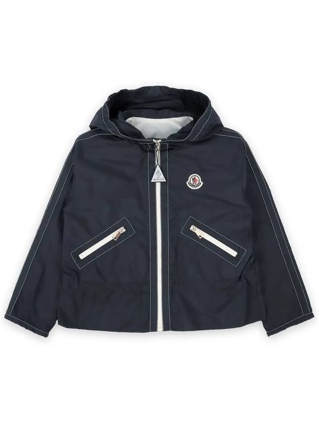 Kids TRUYERE Hooded Jacket Navy 1A00051 5968E 742 8 10A - MONCLER - BALAAN 3