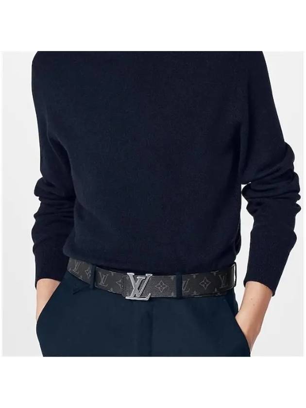 LV Initiales 40MM Reversible Leather Belt Black - LOUIS VUITTON - BALAAN 5