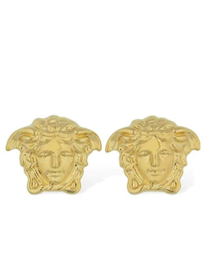 Medusa Head Brass Earrings Gold - VERSACE - BALAAN 2