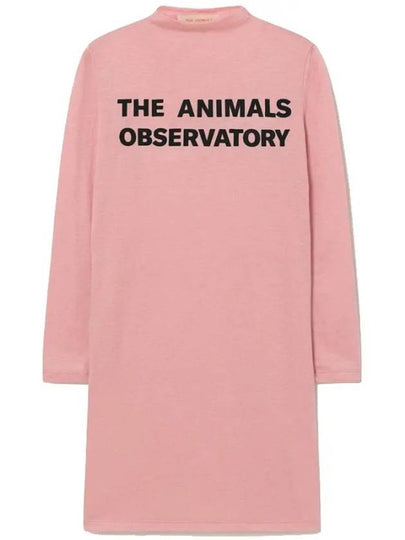 Kids Signature Logo One Piece Pink F22013 152BG - THE ANIMALS OBSERVATORY - BALAAN 2