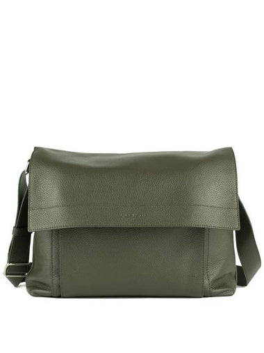 Orciani Micron Messenger Bag In Grained Leather - ORCIANI - BALAAN 1