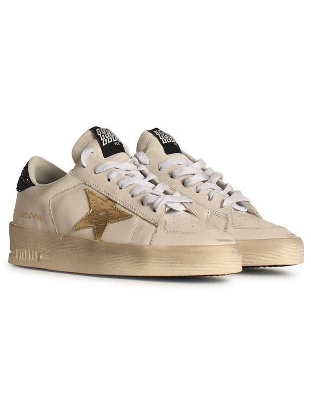 Stardan Gold Star Low Top Sneakers White - GOLDEN GOOSE - BALAAN 3