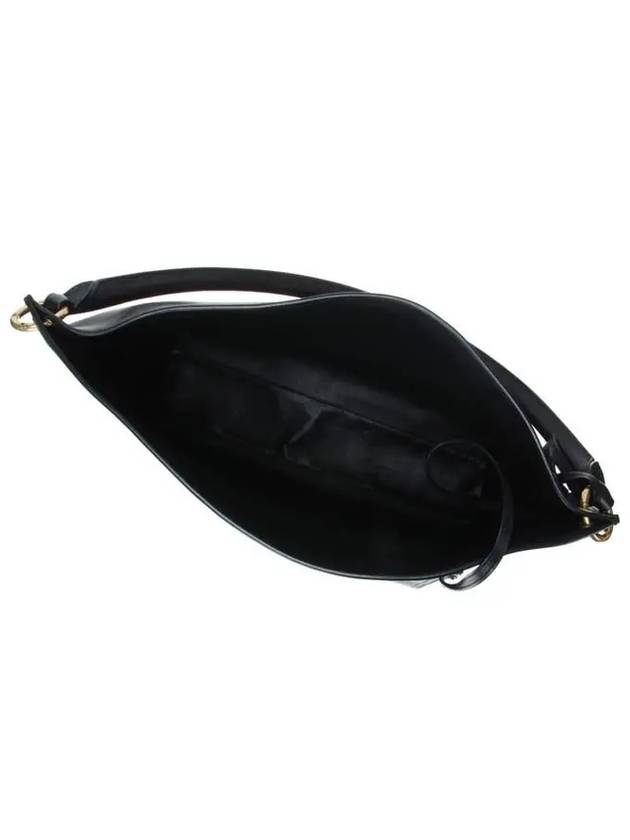 Tag Hobo Shoulder Bag Black - SAINT LAURENT - BALAAN.