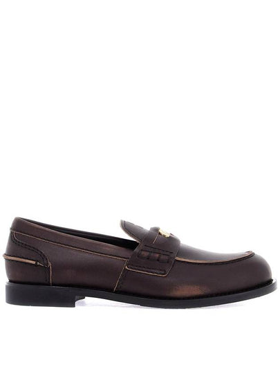 Loafer 5D773D3G48 F0192 brown - MIU MIU - BALAAN 2