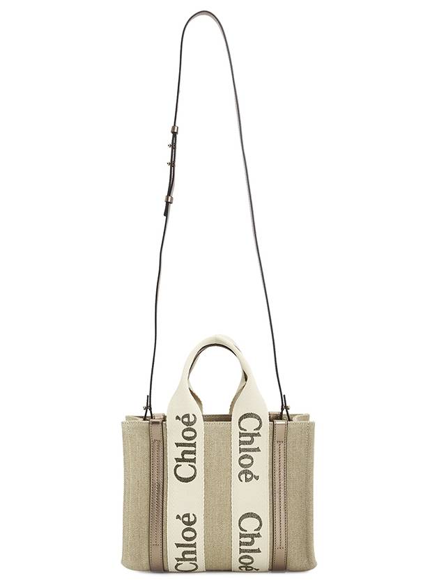 Woody Small Tote Bag Beige - CHLOE - BALAAN 7