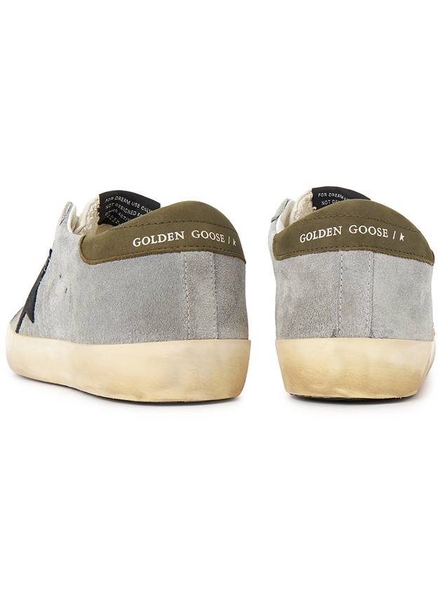 Superstar Suede Low-Top Sneakers Grey - GOLDEN GOOSE - BALAAN 8