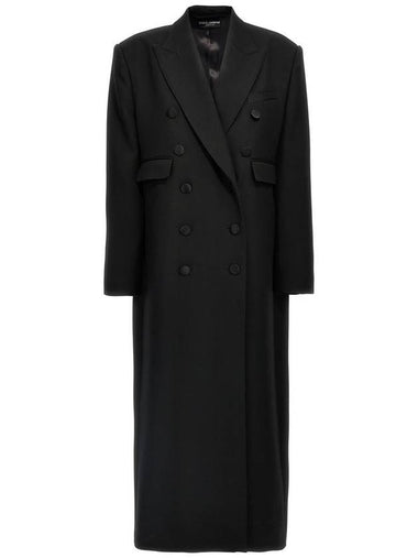 Dolce & Gabbana Long Tuxedo Coat - DOLCE&GABBANA - BALAAN 1