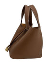 Picotin Lock 18 Tote Bag Brown - HERMES - BALAAN 4