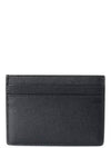 Monogram Caviar Leather Card Wallet Black - SAINT LAURENT - BALAAN 4