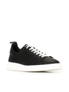 Starter Leather Low Top Sneakers Black - GOLDEN GOOSE - BALAAN 3