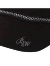 Back Ribbon Metal Embroidery Tape Visor 8721LBAFBLACK - BLACK&WHITE - BALAAN 4