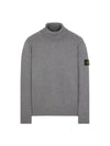 Logo Wappen Patch Cotton Turtleneck Black - STONE ISLAND - BALAAN 2