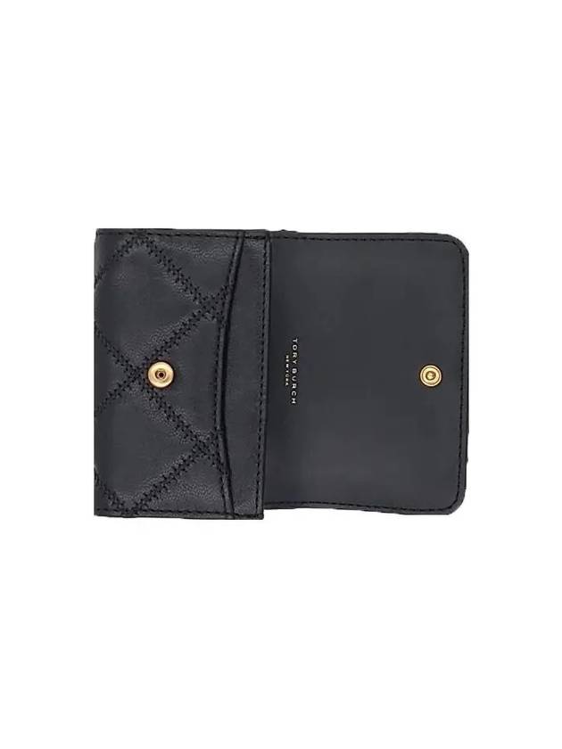 Willa Card Wallet Black - TORY BURCH - BALAAN 5