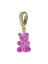 Nostalgia Bear Pendant NOSTALGIABEAR PAVEMAGENTA - CRYSTAL HAZE - BALAAN 2