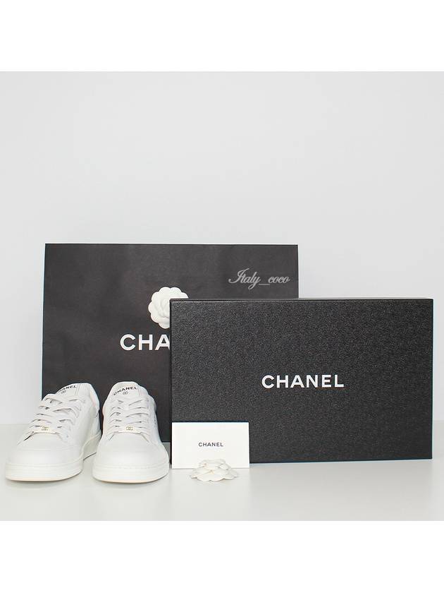 Sneakers Calfskin White - CHANEL - BALAAN 2