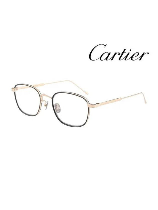 Glasses Frame CT0260O 001 Square Titanium Men Women Glasses - CARTIER - BALAAN 2