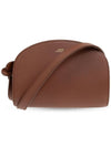 Saffiano Demi Rune Mini Cross Bag Light Brown - A.P.C. - BALAAN 4