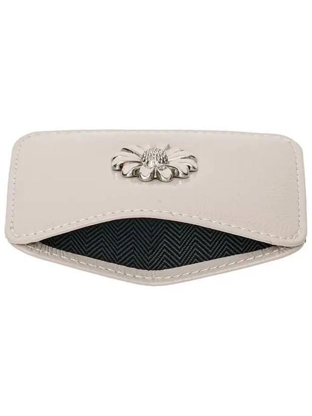 Daisy Slim Mini Transportation Card Wallet Warm Gray - LE MASQUE - BALAAN 5