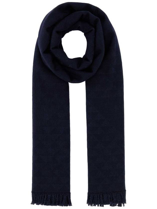 Muffler Scarf 1FS0102D3F F0008 Blue - PRADA - BALAAN 2