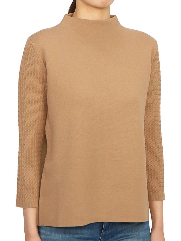 Cannes Knit Top Camel - MAX MARA - BALAAN 4