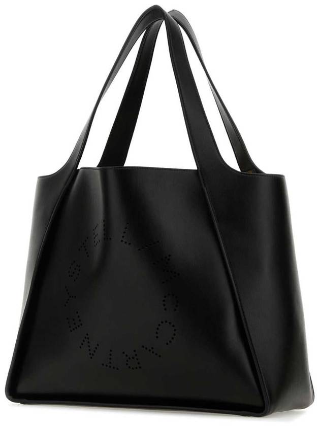 Stella Logo Tote Bag Black - STELLA MCCARTNEY - BALAAN 3