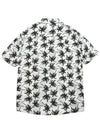 Hawaian Shirt PalmTree White - ROLLING STUDIOS - BALAAN 3