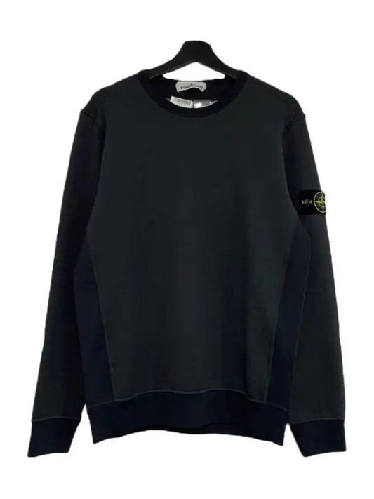 Wappen Patch Sweatshirt Charcoal - STONE ISLAND - BALAAN 2