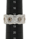 Blossom Fancy Diamond Silver Eternelle Ring No 61 - BUCCELLATI - BALAAN 9