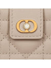 Jolie Pocket Card Wallet Beige - DIOR - BALAAN 6