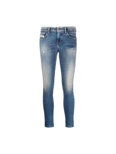 2017 Slandy Super Skinny Jeans Blue - DIESEL - BALAAN 2