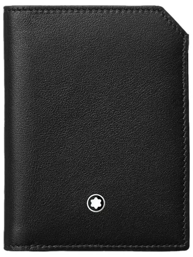 Soft Mini 4CC Card Wallet Black - MONTBLANC - BALAAN 4