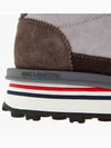 Suede Tech Runner Low Top Sneakers Grey - THOM BROWNE - BALAAN 5