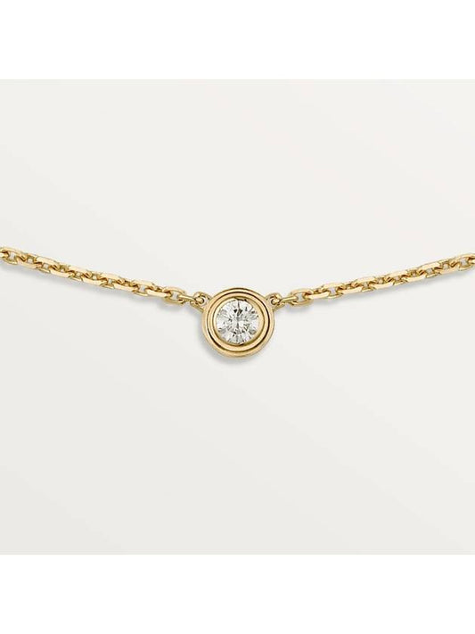 Damour XS Necklace Gold - CARTIER - BALAAN 2