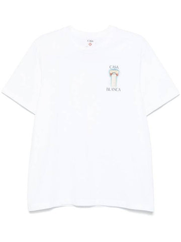 Casablanca T-shirts and Polos White - CASABLANCA - BALAAN 1