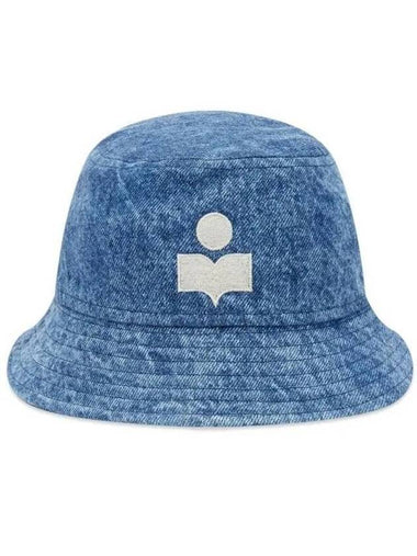 Hailey Denim Bucket Hat Blue - ISABEL MARANT - BALAAN 1