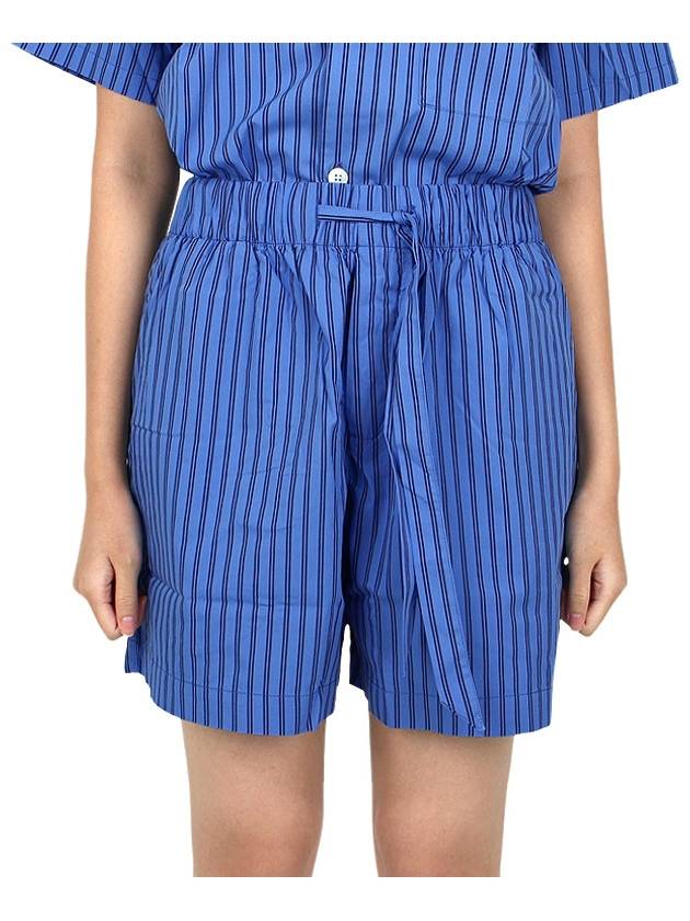 Poplin Striped Pajama Short Pants SWS BS - TEKLA - BALAAN 7