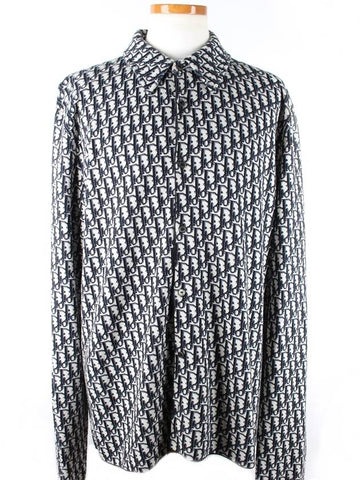 Oblique knit shirt XL - DIOR - BALAAN 1