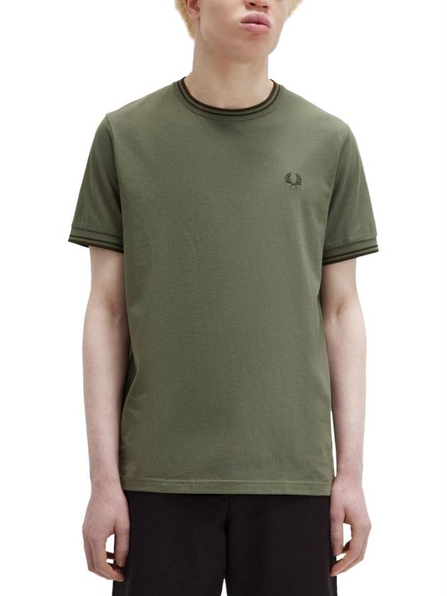 T-SHIRT WITH LOGO - FRED PERRY - BALAAN 3